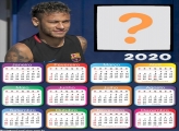 Molduras para Fotos Calendário 2020 Neymar