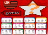 Moldura Calendário 2020 Flamengo