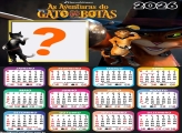 Calendário 2026 Gato de Botas O Útimo Pedido Criar Montagem