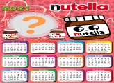 Calendário 2021 Nutella com Foto Montagem