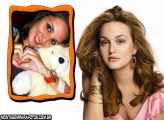 Moldura Leighton Meester