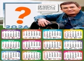 Calendário 2026 Amado Batista Foto Montagem