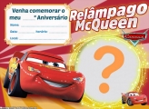 Convite Relãmpago McQueen