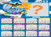 Calendário 2023 Beija Flor de Nilópolis Colar Imagem