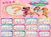 Calendário 2024 Butterbeans Café Moldura Infantil