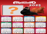 Montar Foto Grátis Calendário 2023 O Touro Ferdinando