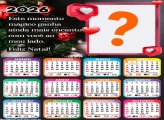 Calendário 2026 Feliz Natal Momento Mágico Montar Foto Grátis