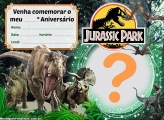 Convite Jurassic Park