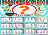 Foto em Calendário 2026 Ih! Formei! Online