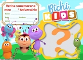 Convite Bichikids