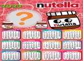 Calendário 2023 Nutella Fazer Montagem Online