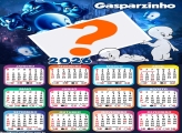 Calendário 2026 Gasparzinho Foto Montagem