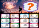 Calendário 2026 Pessoa Especial Feliz Ano Novo Emoldurar Foto Online