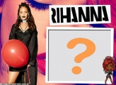 Rihanna Moldura Montagem Online