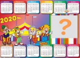 Calendário 2020 Circo Horizontal