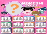 Calendário 2022 Kokeshi Montagem Online