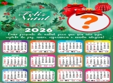 Foto em Calendário 2026 Frase de Feliz Natal Online