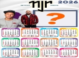 Calendário 2026 Neymar Junior Criar Montagem