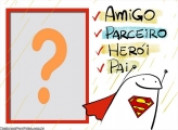 Amigo Parceiro Herói Pai Feliz Dia dos Pais Bentô Online