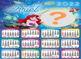 Calendário 2022 Ariel Colagem de Foto Grátis