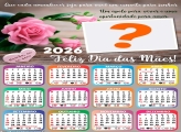 Calendário 2026 Mamãe Eu te Amo Juntar Foto Online