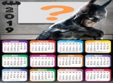 Calendário 2019 do Batman Dark