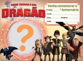 Convite Como Treinar o seu Dragão