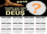 Calendário 2019 Confie sua Vida