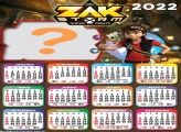 Calendário 2022 Zak Storm Fazer Grátis