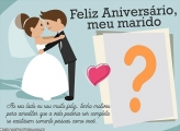 Feliz Aniversário para Marido Colagem de Fotos