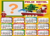 Calendário 2022 Papai Noel Lego Fazer Online
