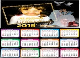 Calendário 2018 Casamento