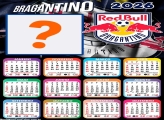Calendário 2026 Red Bull Bragantino Foto Colagem