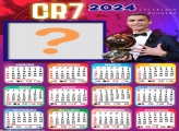 Fazer Montagem de Foto Calendário 2024 Cristiano Ronaldo