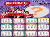 Calendário 2024 Rebelde RBD Colagem de Imagem
