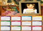 Calendário 2018 Mensagem Natalina