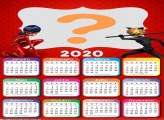 Foto Colagem Calendário 2020 Ladybug