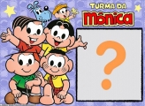 Colagem de Foto Turma da Mônica