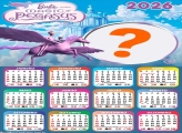 Calendário 2026 Barbie Magic Pegasus Emoldurar Foto Online