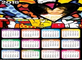 Calendário 2018 Romero Britto