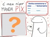 Convite Bentô é meu Niver manda PIX