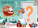 Criar Papai Noel Desenho Entregando Presentes Online