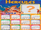 Calendário 2024 Montagem Gratuita Hercules Disney