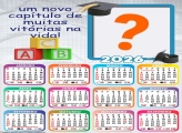 Calendário 2026 Um Novo Capítulo Formatura Montar Foto Grátis