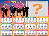 Calendário 2023 Raça Negra Editar Online Grátis