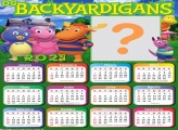 Calendário 2021 Os Backyadigans para Emoldurar