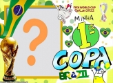 Foto Montagem Minha Primeira Copa do Mundo Online