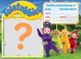 Convite Teletubbies