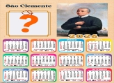 Calendário 2026 São Clemente Foto Montagem