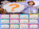Calendário 2023 Princesinha Sofia Fazer Online